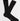 AN IVY Sokker Black Ribbed Socks