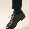 AN IVY Sokker Forest Green Ribbed Socks