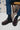 AN IVY Sokker Navy Ribbed Socks