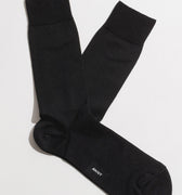 AN IVY Sokker Plain Black Socks